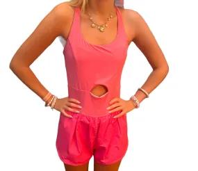 Active Chic Sleeveless Romper