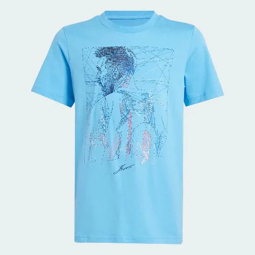 Adidas Youth Messi Graphic T-Shirt