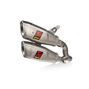 AKRAPOVIC S-D9SO17-HCQT Exhaust System Slip-On Line (Titanium) for DUCATI Monster 2021-2023