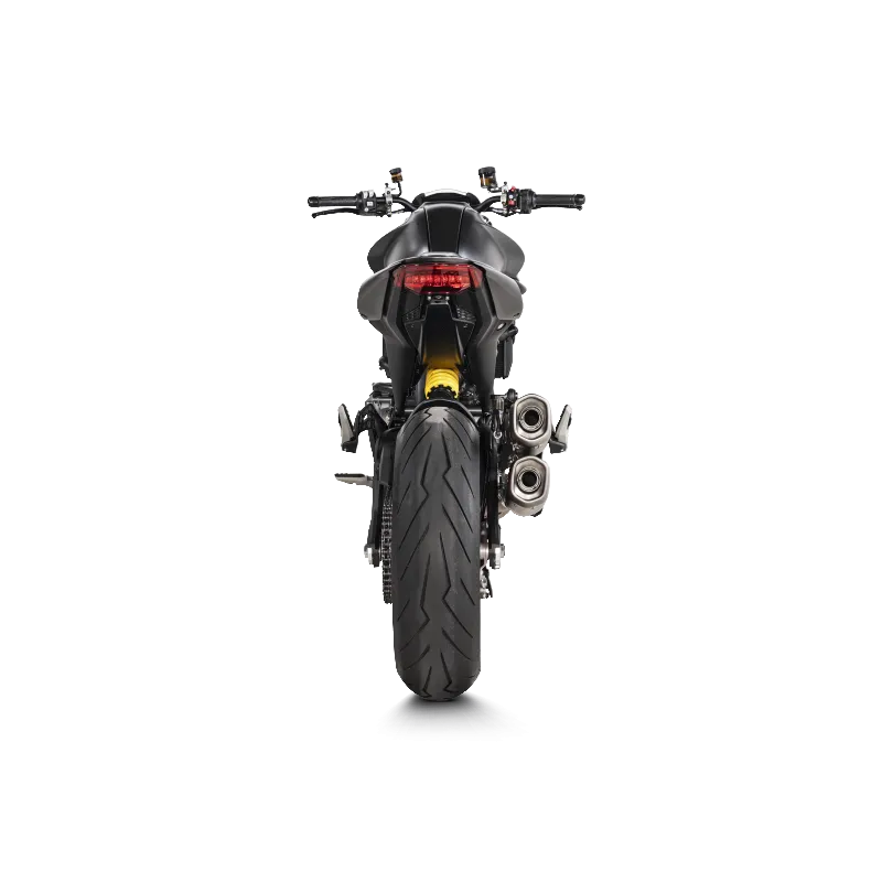 AKRAPOVIC S-D9SO17-HCQT Exhaust System Slip-On Line (Titanium) for DUCATI Monster 2021-2023