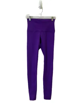 Athletic Leggings By Lululemon In Purple, Size: S