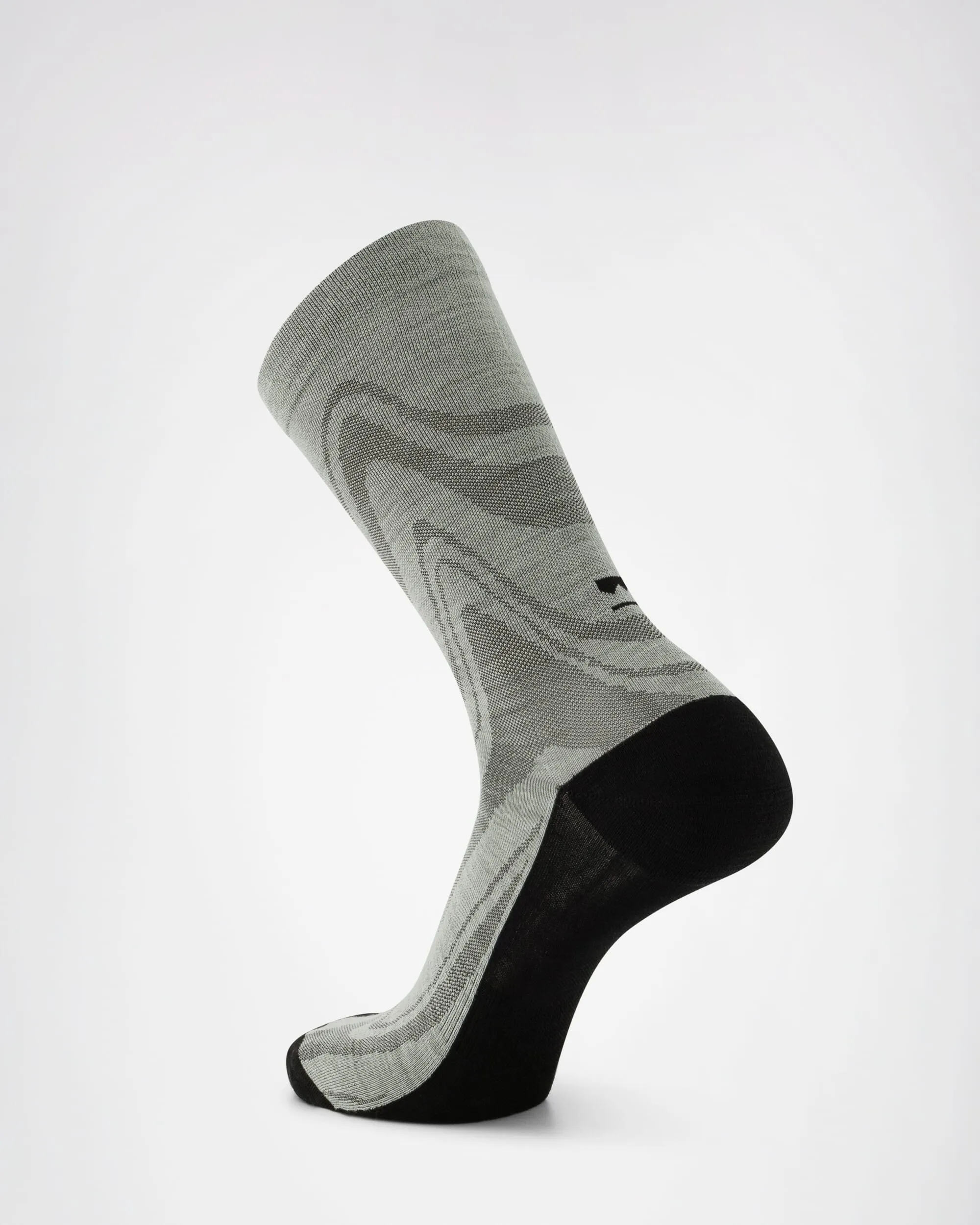 Atlas Merino Crew Sock - Glacier