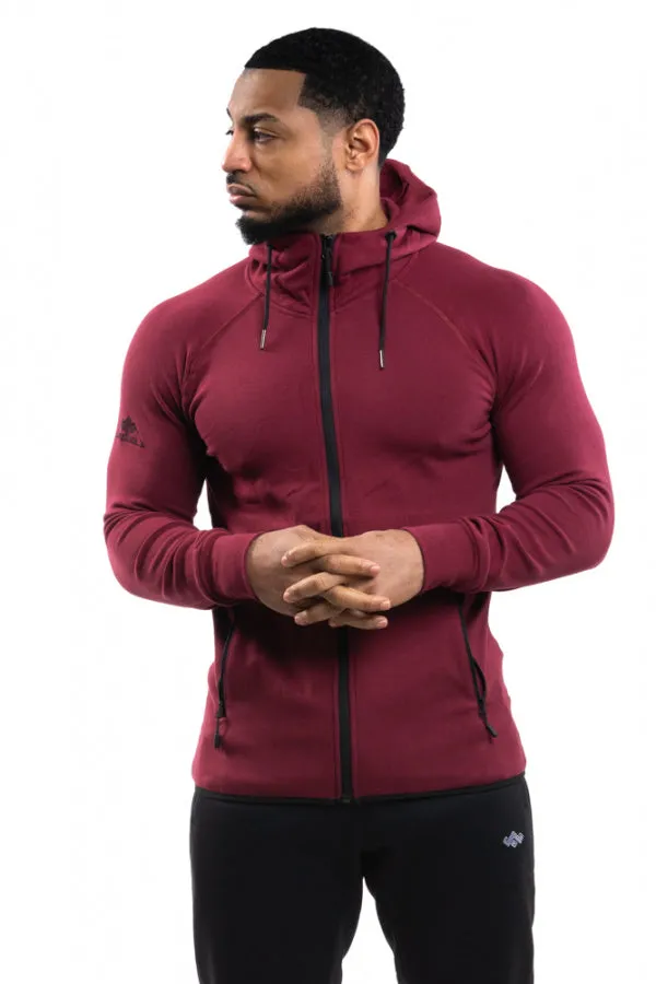 Avventura Flex Therma Full Zip Hoodie 303 - Burgundy