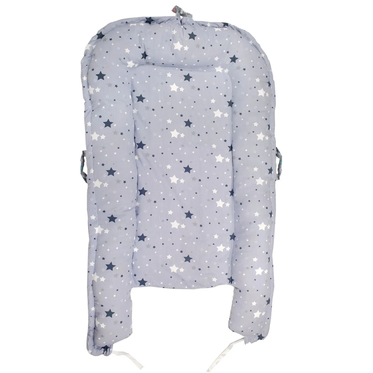 Baby Bed Cum Carry Nest Starry Unicorn Grey