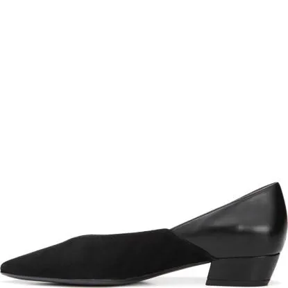 Betty Black Suede Slip On