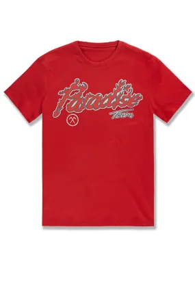 Big Men's Paradise Tour T-Shirt (Red)