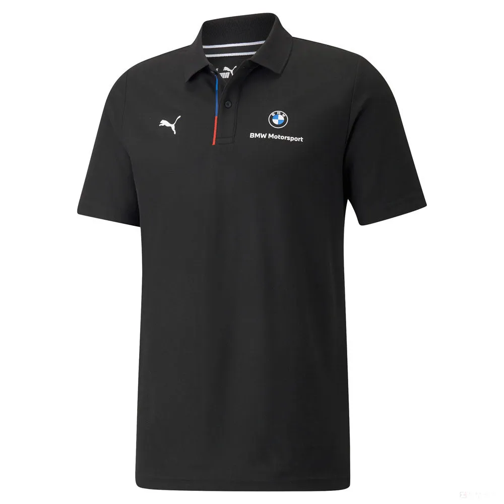 BMW Polo, Puma BMW MMS Logo, Black, 2021