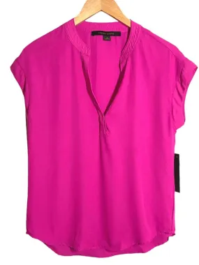 Bright Winter Fuchsia Blouse