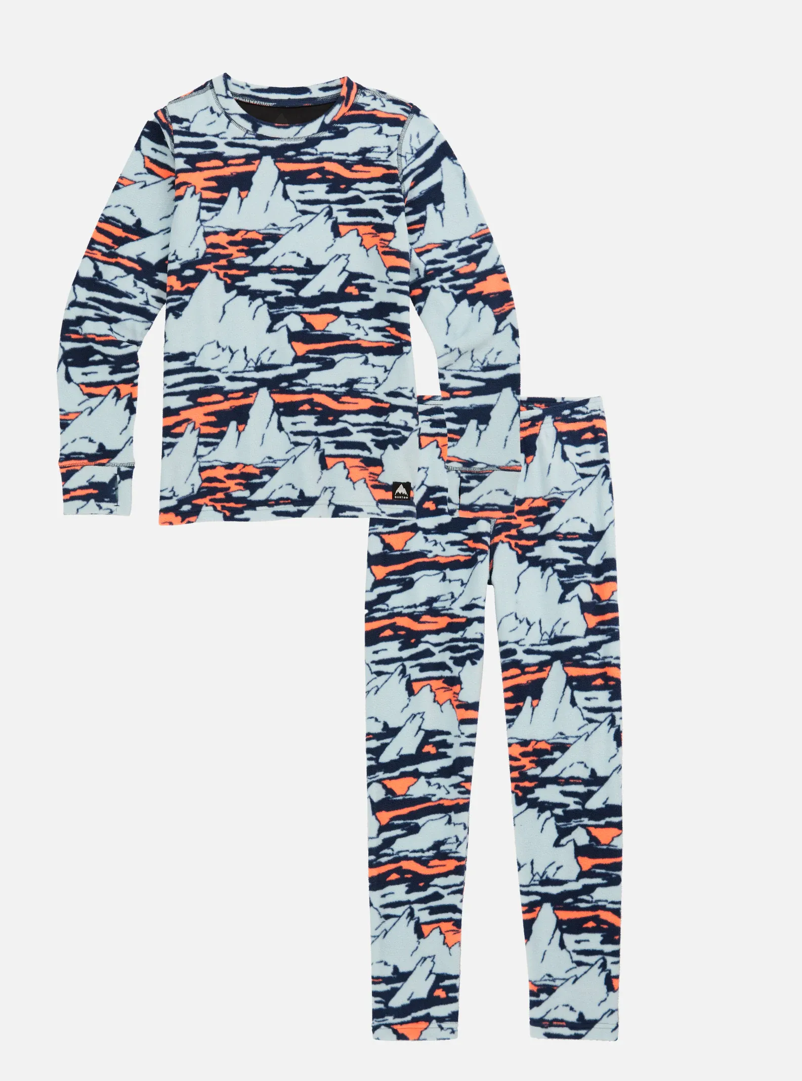 Burton Kids' Heavyweight Fleece Base Layer Set