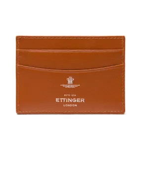 Capra Flat Credit Card Case in Tan