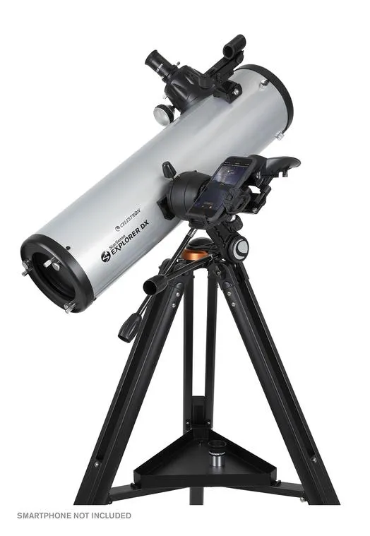 Celestron StarSense Explorer DX 130AZ - Smartphone app-enabled newtonian reflector telescope