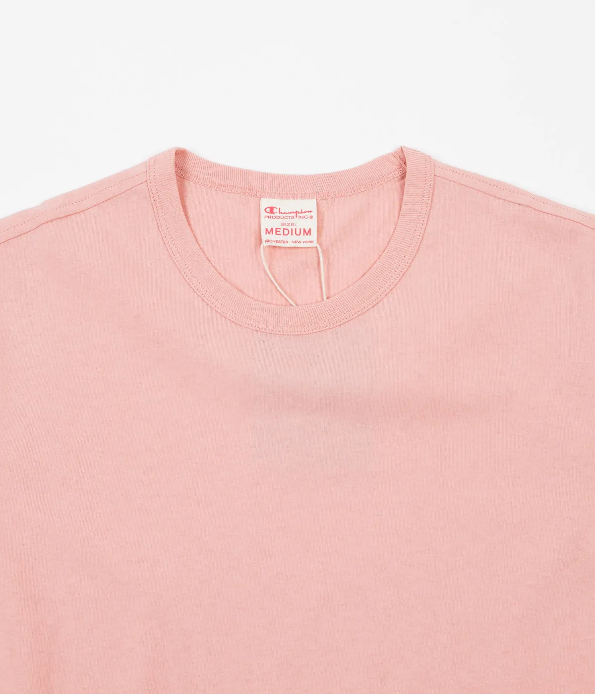 Champion Reverse Weave Basic T-Shirt - Pink