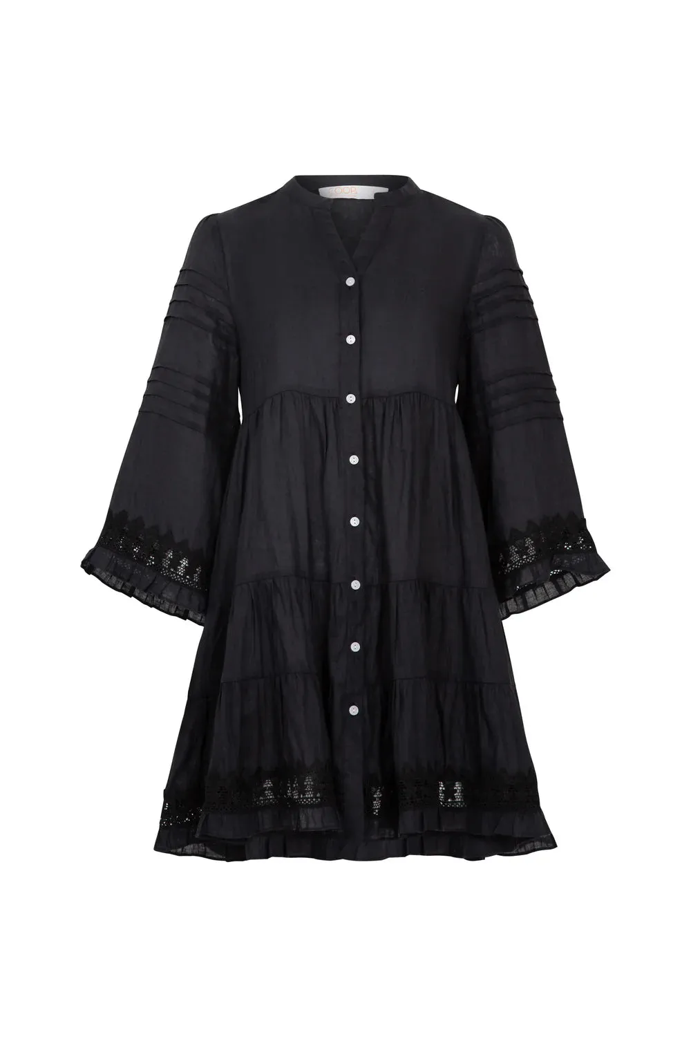 Change of Lace Dress -Black