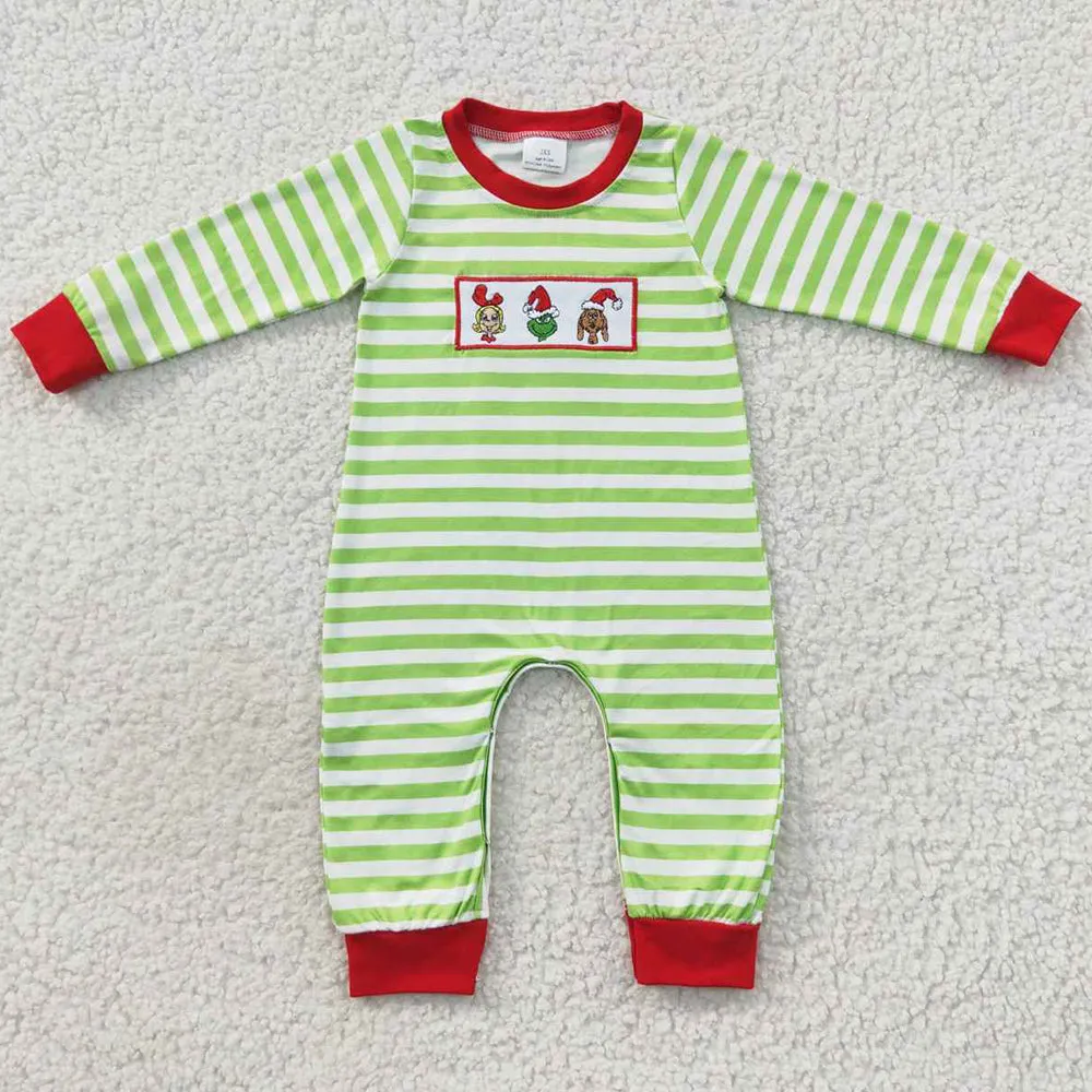 Christmas Baby Girls Romper Boutique Jumpsuit LR0388 LR0387