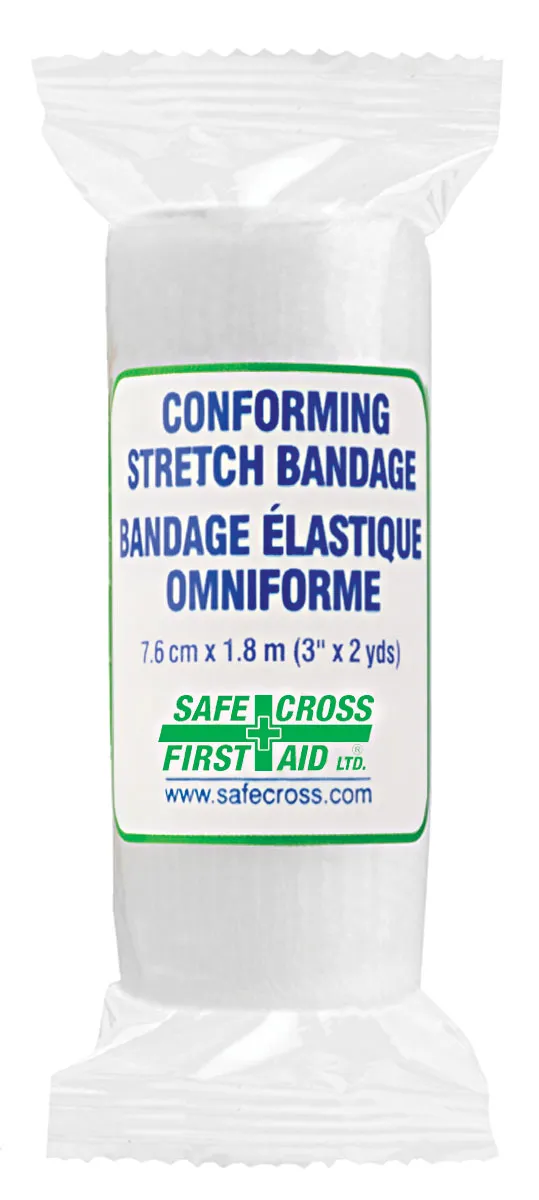 CONFORMING STRETCH BANDAGE - 7.6 cm x 1.8 m EACH