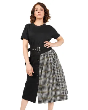 Dusk & Dawn plaid Skirt