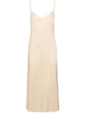 Forte_forte   Envers satin midi slip dress 