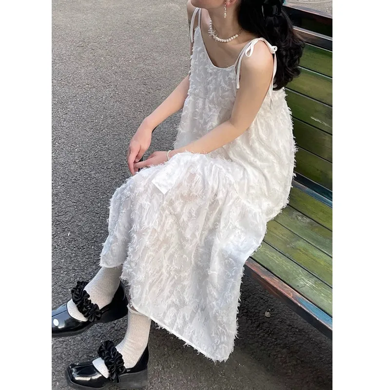 Gentle Korean Style Sling Dress