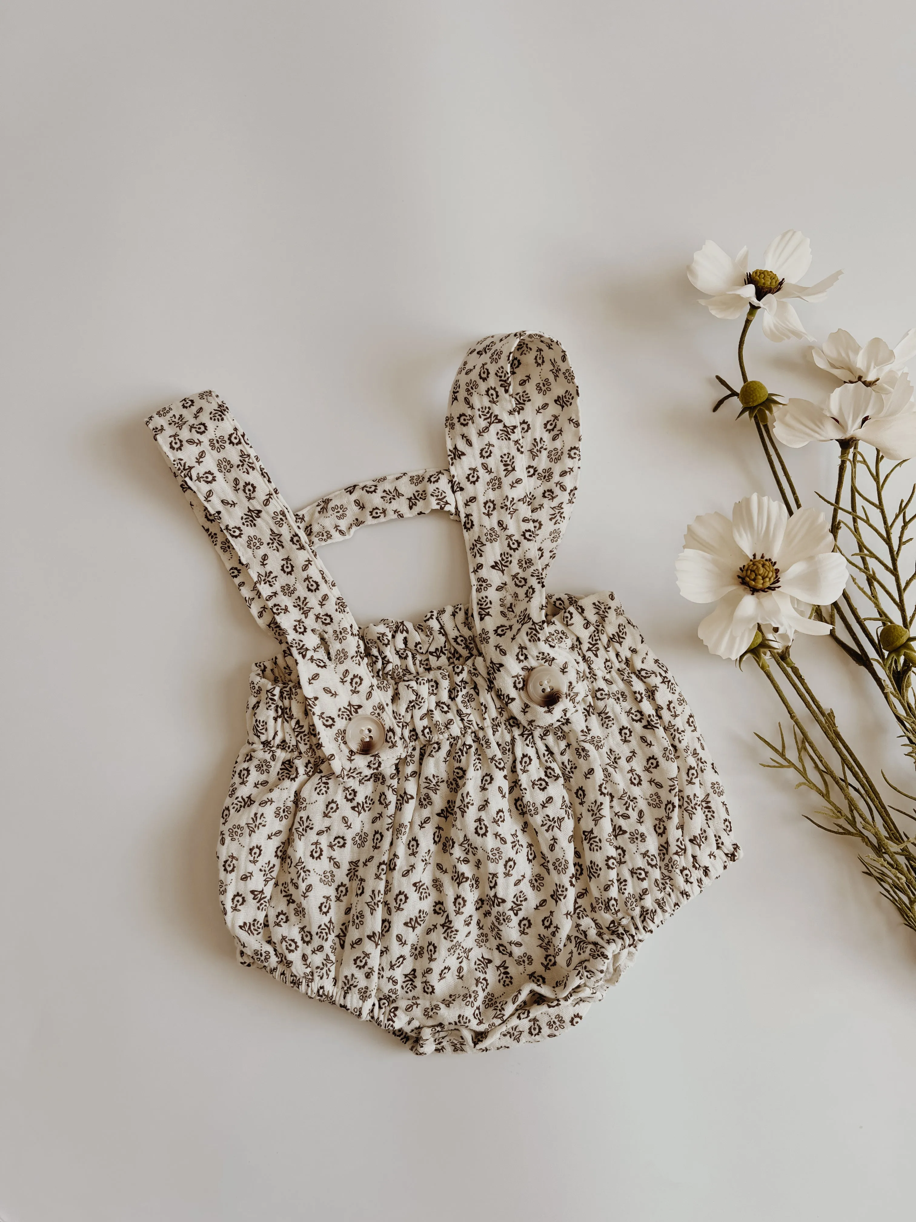 Georgia Gauze Floral Romper