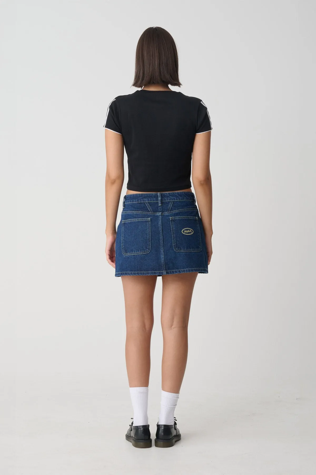 GORDON SKIRT - DARK BLUE