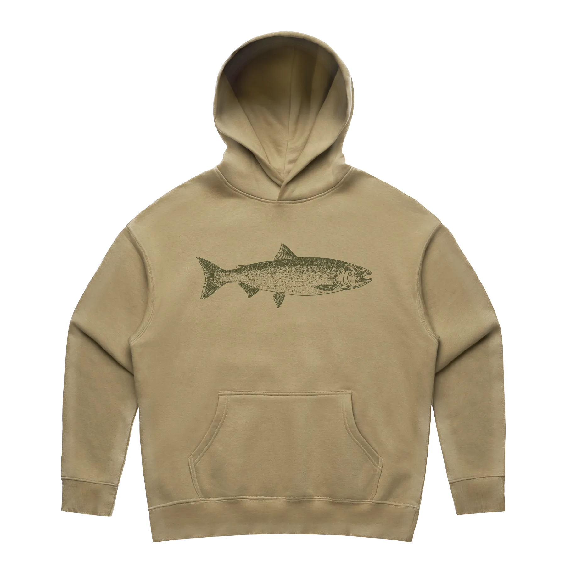 Harvest Salmon Hoodie