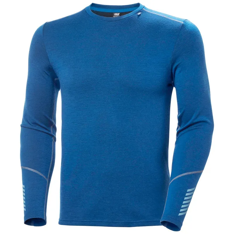 Helly Hansen Men's LIFA Merino Midweight Crew Base Layer Top