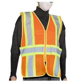 Hi-Vis Orange Class 2 Protective Vest