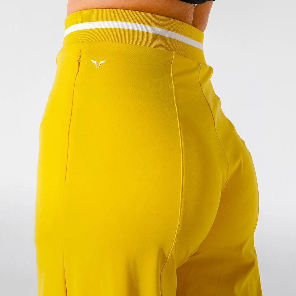 Hybrid Wide Leg Pants - Yellow