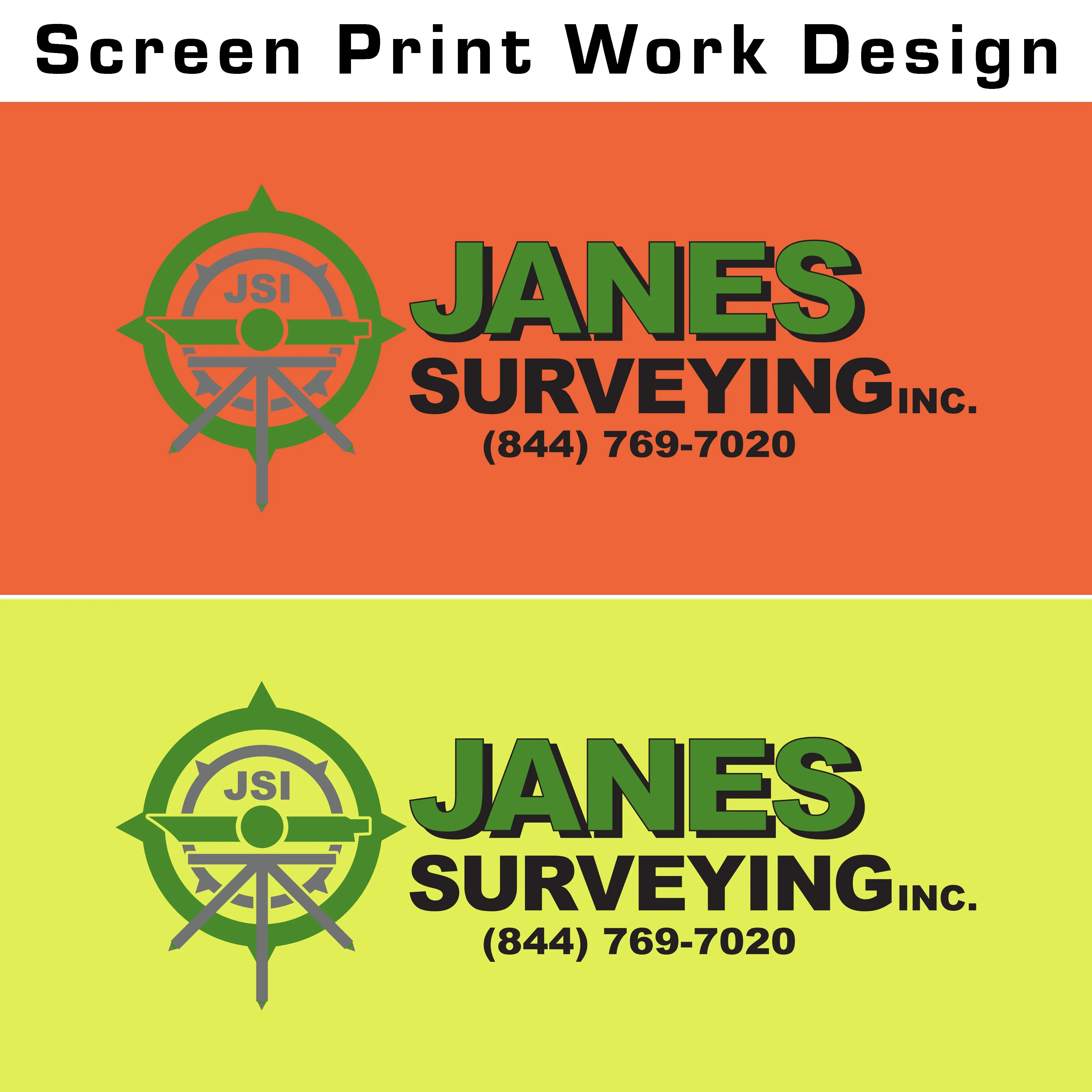 Janes Surveying Drifit Work T-Shirt