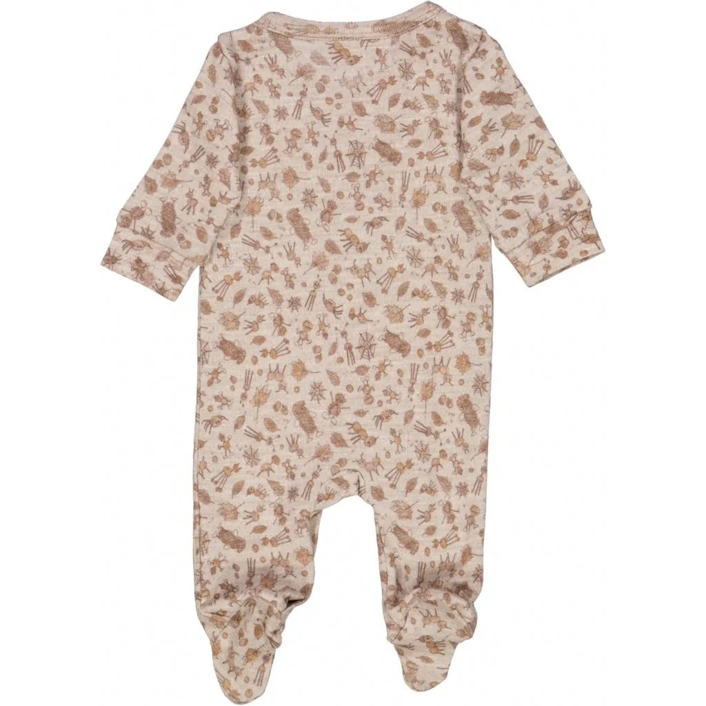 Jumpsuit Ellie Wool - beige chestnut