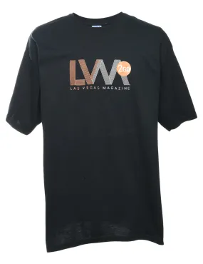 Las Vegas Magazine Printed T-shirt - XL