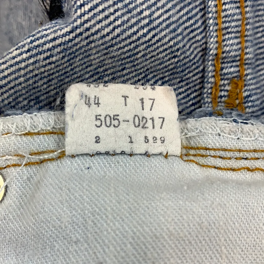 Levi’s Vintage Denim 505 Jeans - 32in