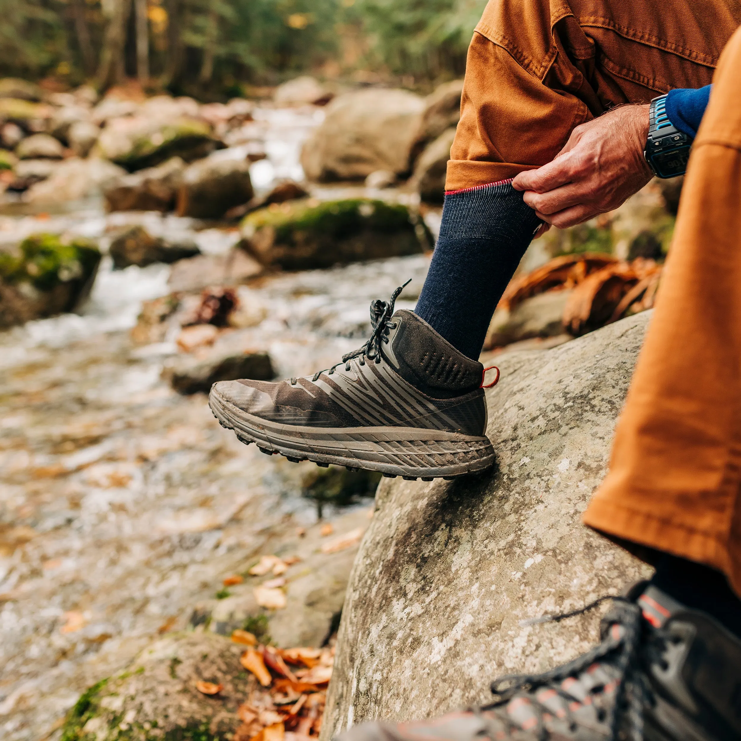 Lightweight - Crew Wool Socks Mountain Heritage