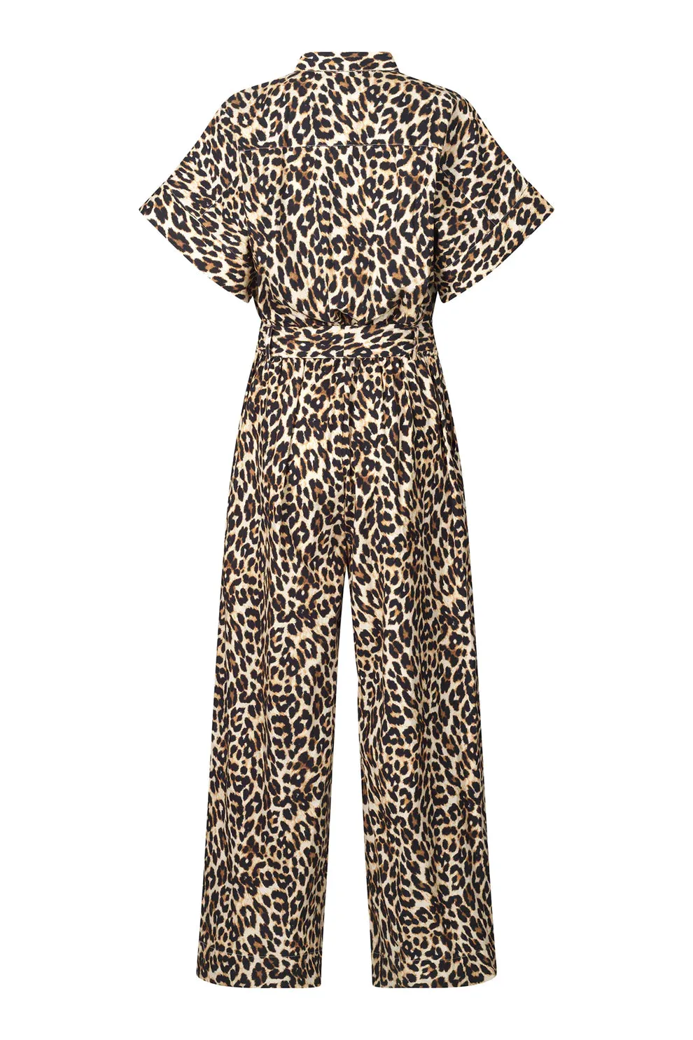 Lollys Laundry Leopard Print Mathilde Jumpsuit