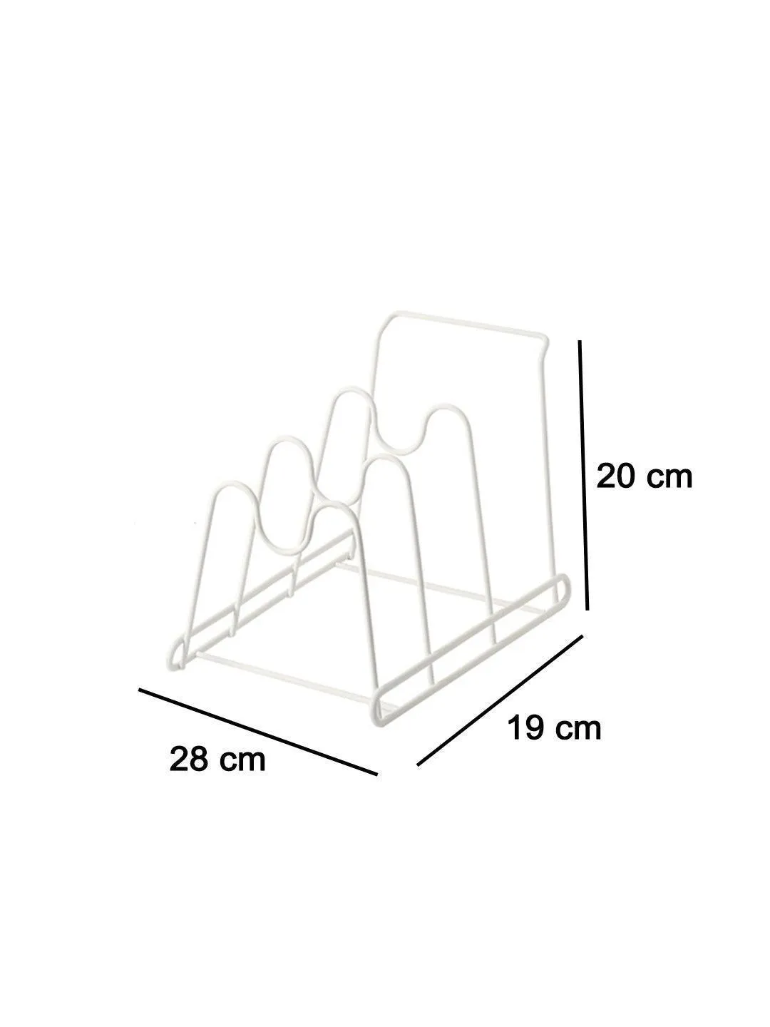 Market99 Three-Layer Metal Pot Lid Rack