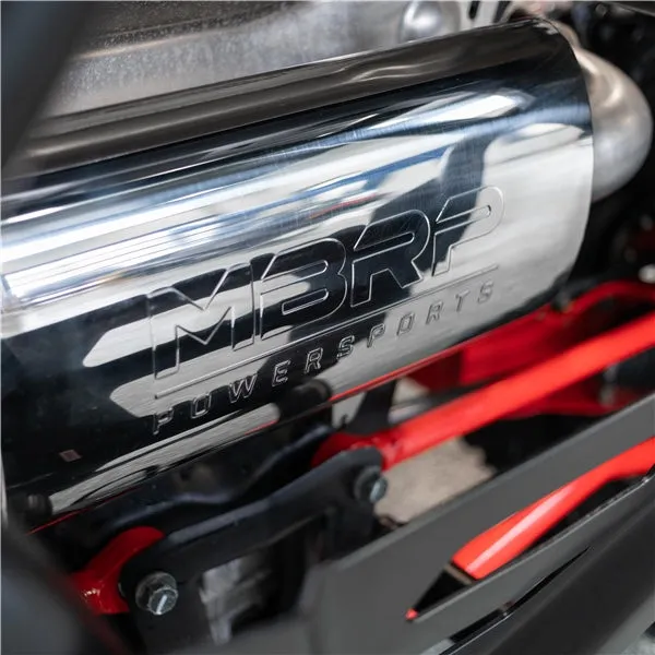 MBRP Powersports Sport Slip-on Exhaust Fits Polaris