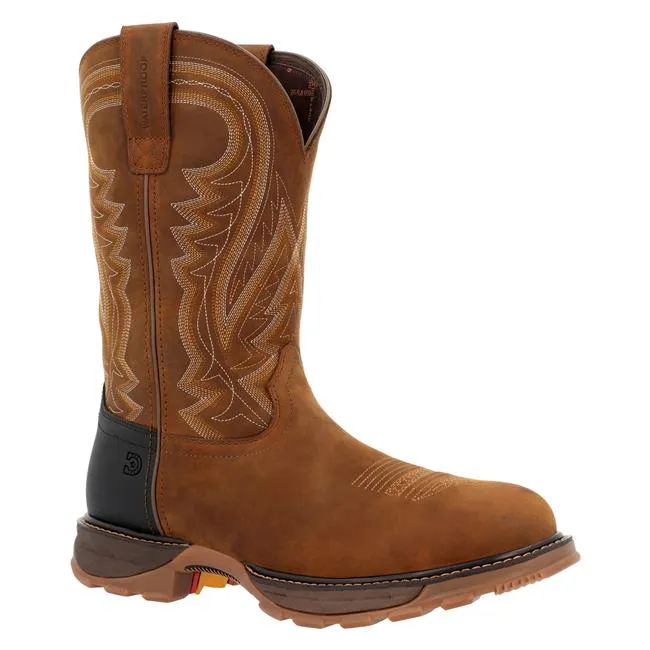 Men's Durango Maverick Coyote Brown XP EH, SR, WP, Steel Toe Western Boots