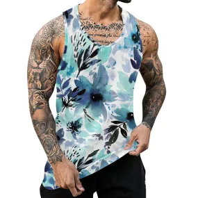 Men's Hawaii Printed Casual Vest 68816277YY