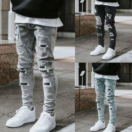 Men's Trend Ripped Skinny Jeans