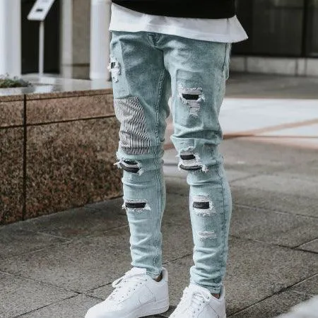 Men's Trend Ripped Skinny Jeans