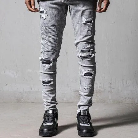 Men's Trend Ripped Skinny Jeans