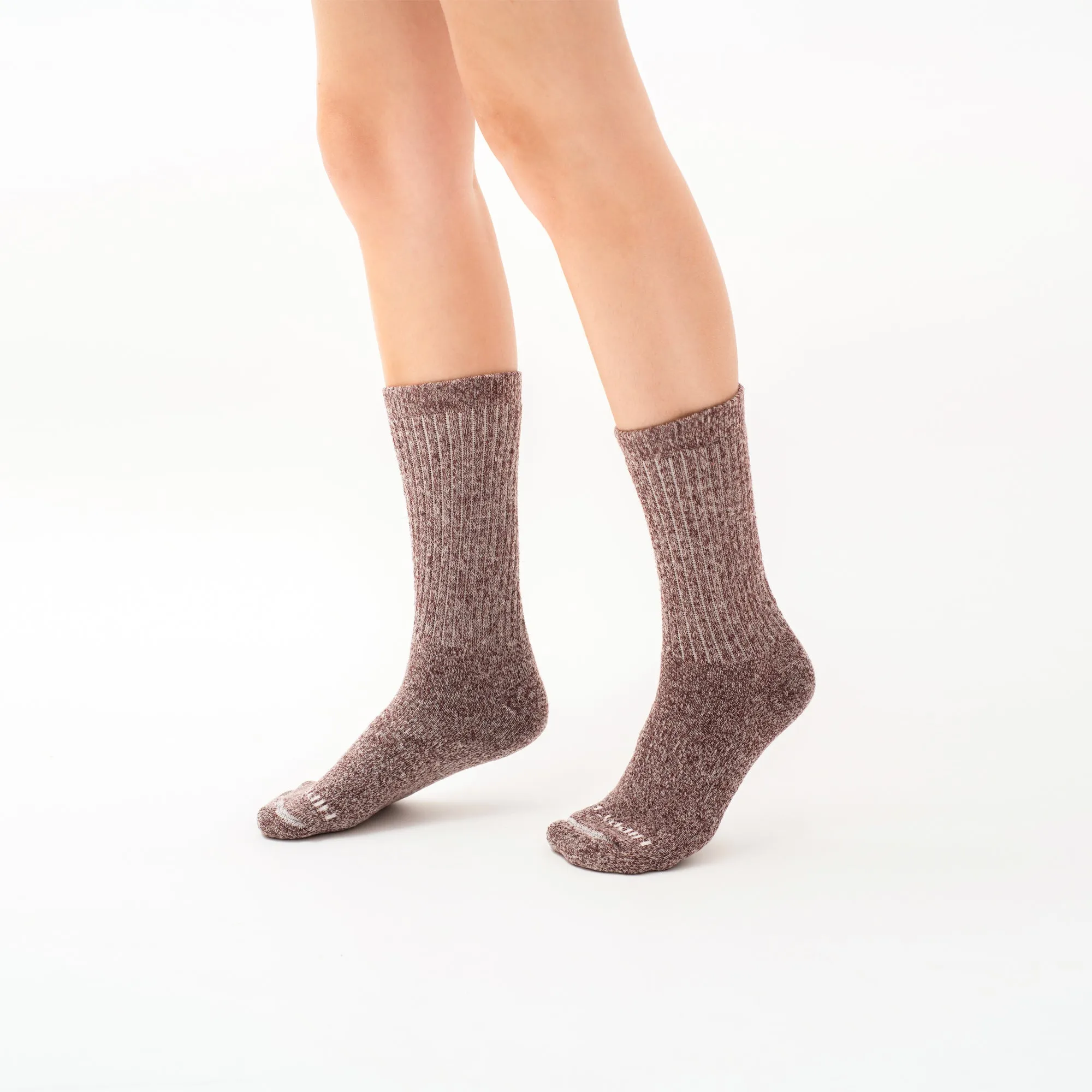 Merino Wool Marled - Burgundy