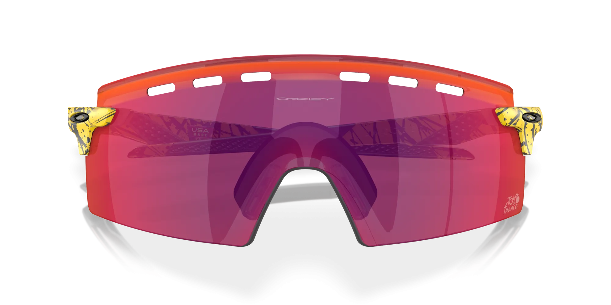 Oakley Encoder Strike Vented Prizm Road Lenses TDF Splatter Frame