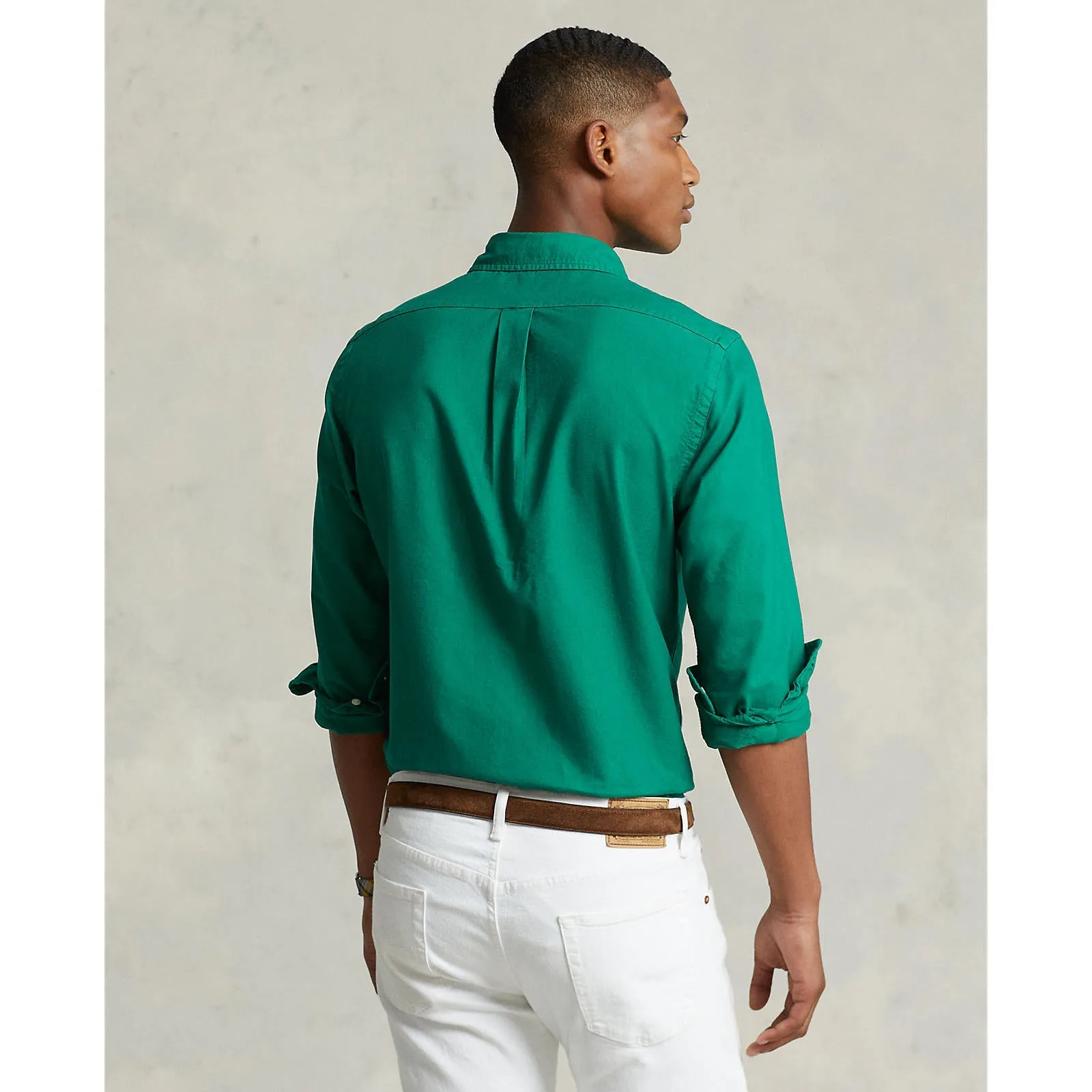 Oxford Shirt - Primary Green