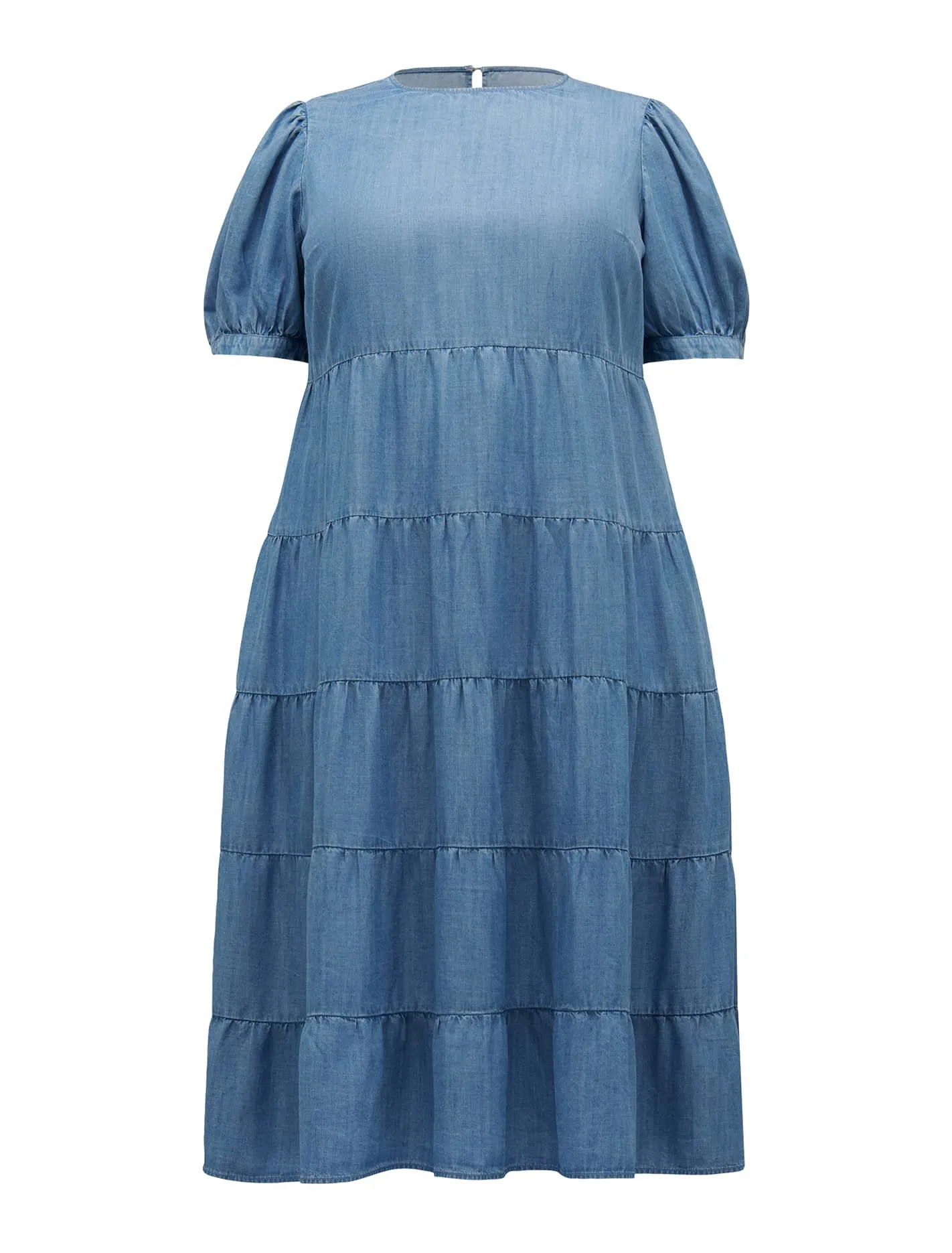 Pippa Curve Midi Smock Dress