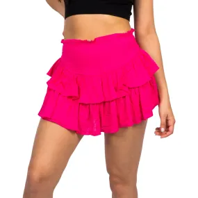 Pleated Mini Skirt