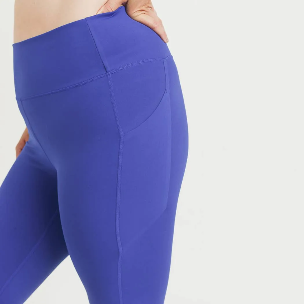 PLUS Laser-Cut Highwaist Leggings - Blue