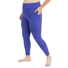 PLUS Laser-Cut Highwaist Leggings - Blue