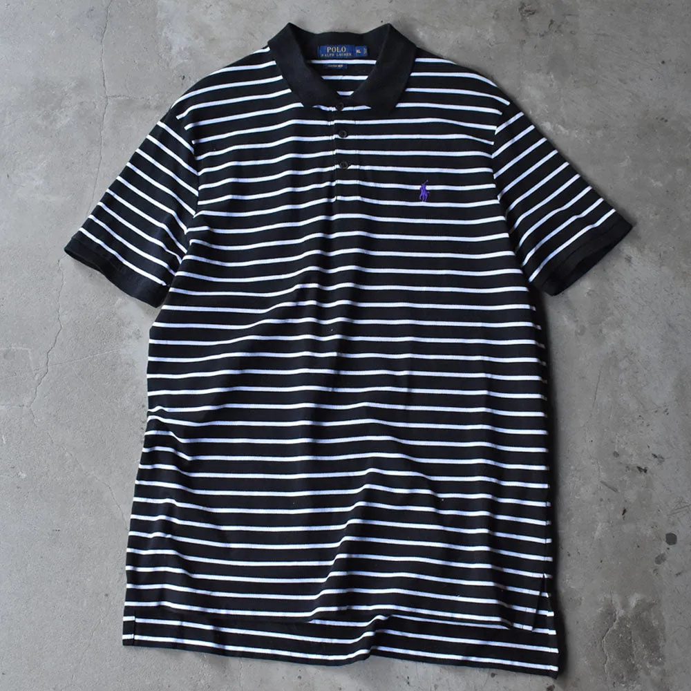 Polo Ralph Lauren “STRETCH MESH” ボーダー ポロシャツ 240720 S2164