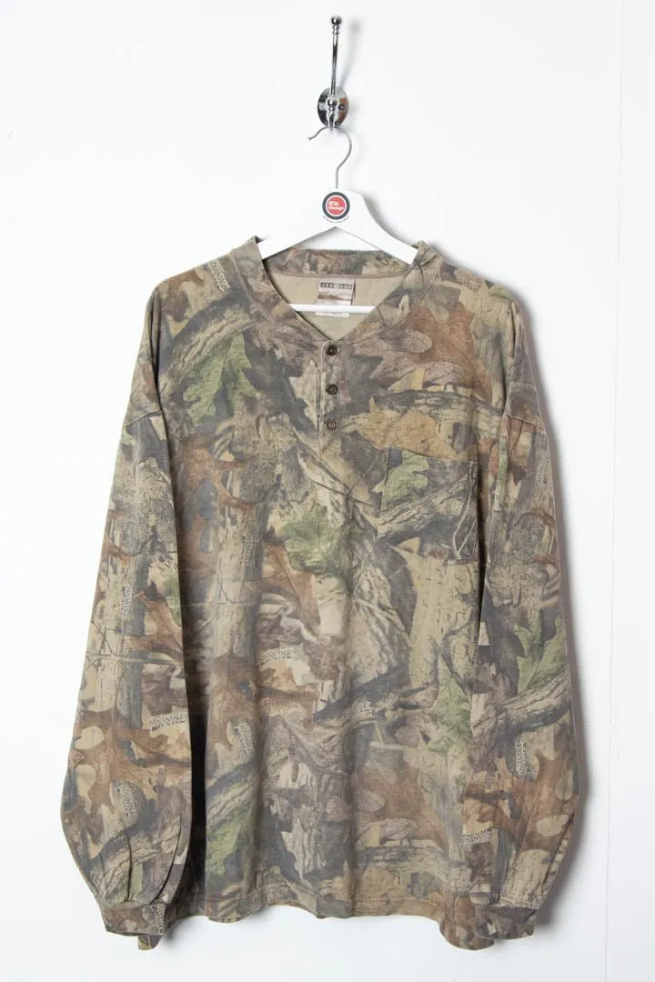 Realtree Camo Jerzees Longsleeve T-Shirt (XL)